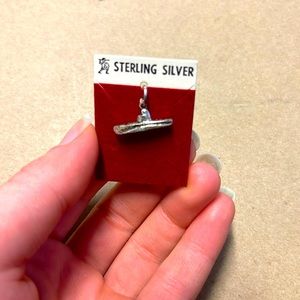 USS Croaker Charm in Sterling Silver